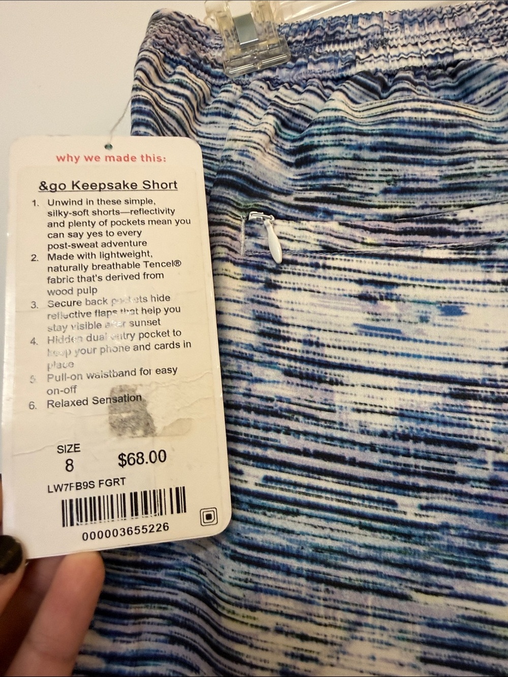 NWT Lululemon &go Keepsake Short - Picture 4 of 9